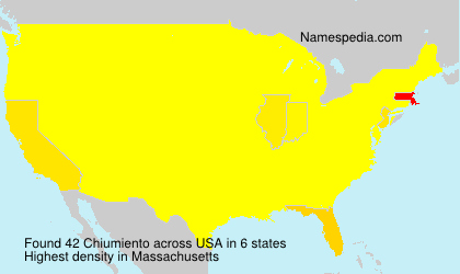 Surname Chiumiento in USA Surname Chiumiento in USA