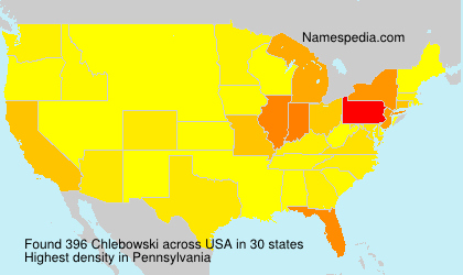 Surname Chlebowski in USA Surname Chlebowski in USA