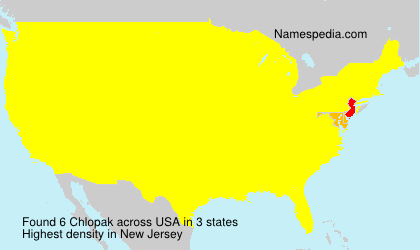 Surname Chlopak in USA Surname Chlopak in USA
