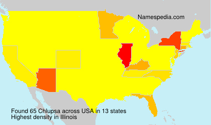 Surname Chlupsa in USA Surname Chlupsa in USA