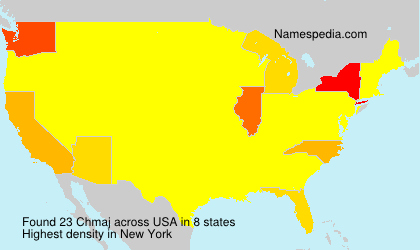 Surname Chmaj in USA Surname Chmaj in USA