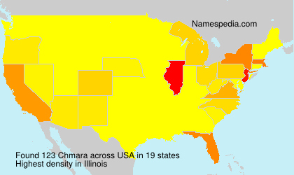 Surname Chmara in USA Surname Chmara in USA
