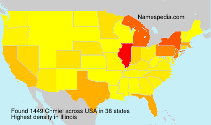Surname Chmiel in USA Surname Chmiel in USA