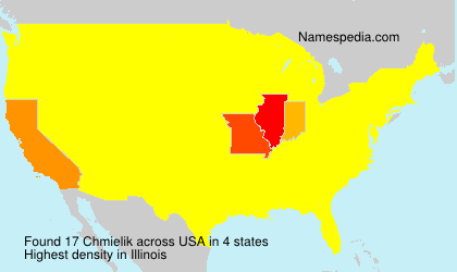 Surname Chmielik in USA Surname Chmielik in USA
