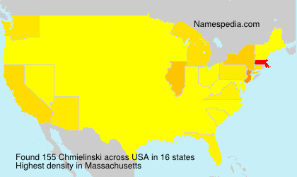 Surname Chmielinski in USA Surname Chmielinski in USA