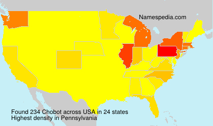 Surname Chobot in USA Surname Chobot in USA