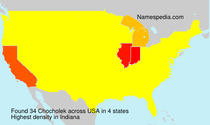 Surname Chocholek in USA Surname Chocholek in USA