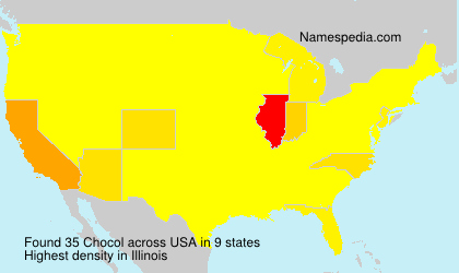 Surname Chocol in USA Surname Chocol in USA