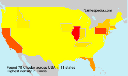 Surname Chodor in USA Surname Chodor in USA