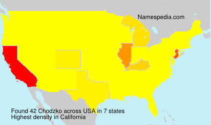 Surname Chodzko in USA Surname Chodzko in USA