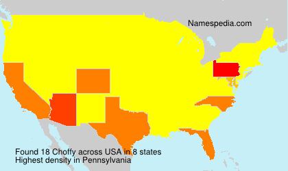 Surname Choffy in USA Surname Choffy in USA