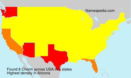 Surname Chorm in USA Surname Chorm in USA