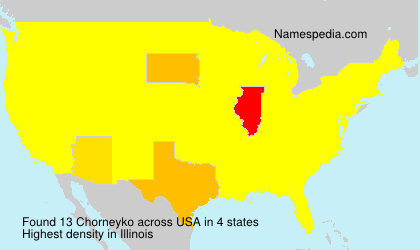 Surname Chorneyko in USA Surname Chorneyko in USA