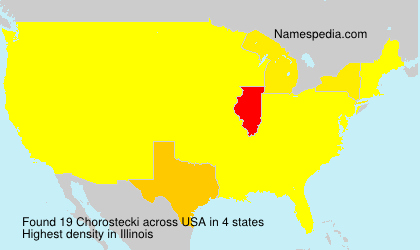 Surname Chorostecki in USA Surname Chorostecki in USA