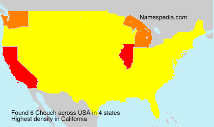 Surname Chouch in USA Surname Chouch in USA