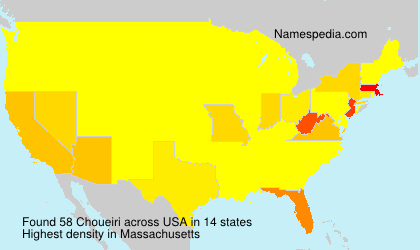 Surname Choueiri in USA Surname Choueiri in USA