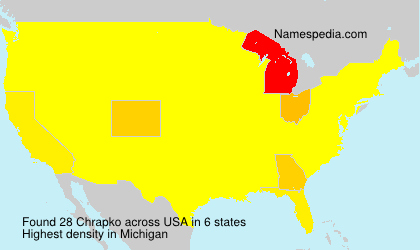 Surname Chrapko in USA Surname Chrapko in USA
