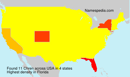 Surname Chren in USA Surname Chren in USA