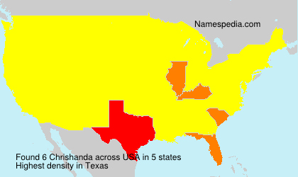 Surname Chrishanda in USA Surname Chrishanda in USA