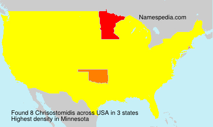 Surname Chrisostomidis in USA Surname Chrisostomidis in USA