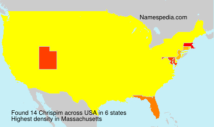 Surname Chrispim in USA Surname Chrispim in USA