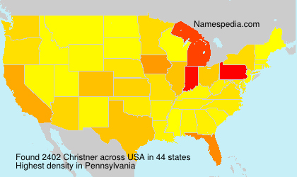 Surname Christner in USA Surname Christner in USA