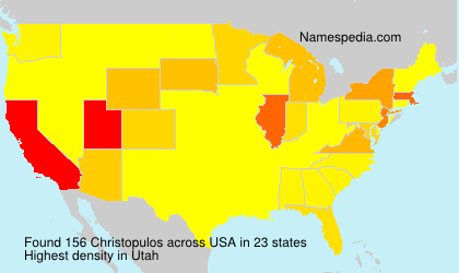Surname Christopulos in USA Surname Christopulos in USA