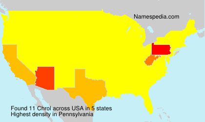 Surname Chrol in USA Surname Chrol in USA