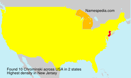 Surname Chrominski in USA Surname Chrominski in USA