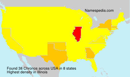 Surname Chronos in USA Surname Chronos in USA