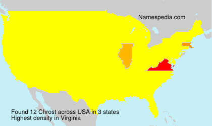Surname Chrost in USA Surname Chrost in USA