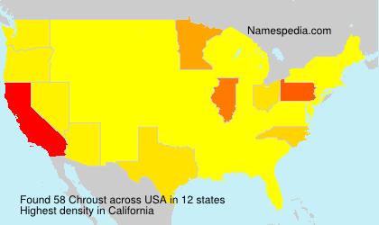 Surname Chroust in USA Surname Chroust in USA