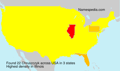 Surname Chruszczyk in USA Surname Chruszczyk in USA