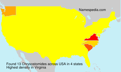 Surname Chrysostomides in USA Surname Chrysostomides in USA