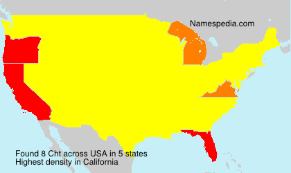 Surname Cht in USA Surname Cht in USA