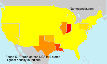 Surname Chube in USA Surname Chube in USA