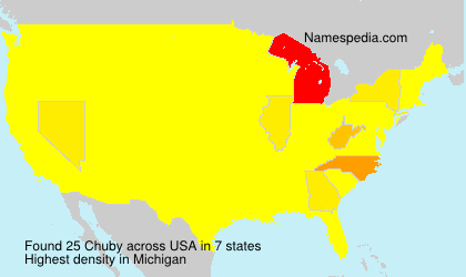 Surname Chuby in USA Surname Chuby in USA