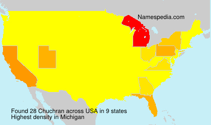 Surname Chuchran in USA Surname Chuchran in USA