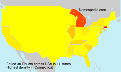 Surname Chucta in USA Surname Chucta in USA