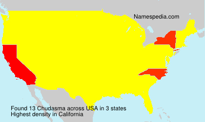 Surname Chudasma in USA Surname Chudasma in USA