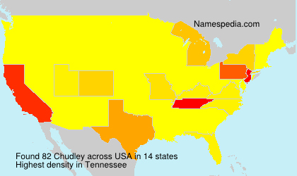 Surname Chudley in USA Surname Chudley in USA