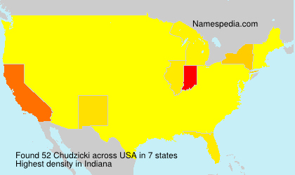 Surname Chudzicki in USA Surname Chudzicki in USA