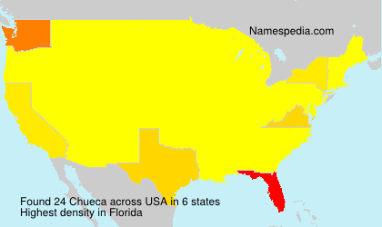 Surname Chueca in USA Surname Chueca in USA