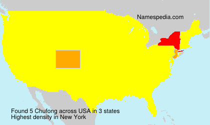 Surname Chufong in USA Surname Chufong in USA