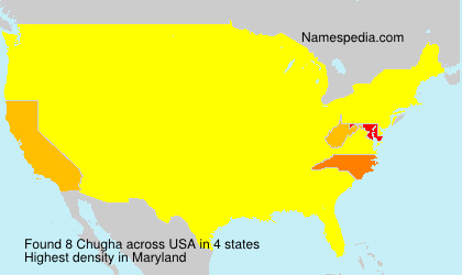 Surname Chugha in USA