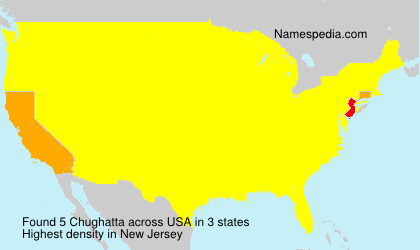 Surname Chughatta in USA Surname Chughatta in USA