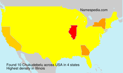 Surname Chukudebelu in USA Surname Chukudebelu in USA