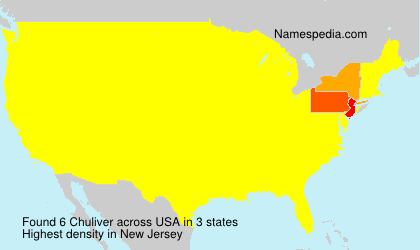 Surname Chuliver in USA Surname Chuliver in USA