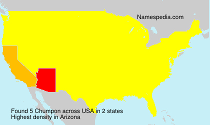 Surname Chumpon in USA Surname Chumpon in USA
