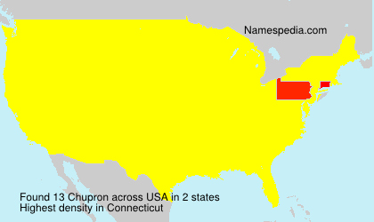 Surname Chupron in USA Surname Chupron in USA
